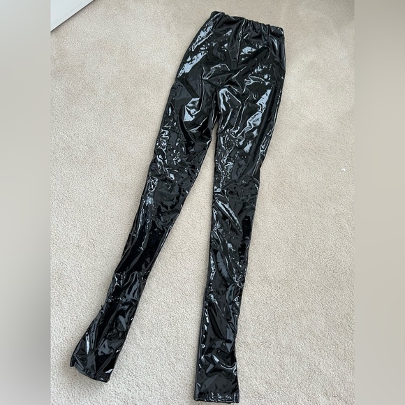 PrettyLittleThing Leather Pants - Picture 4 of 4